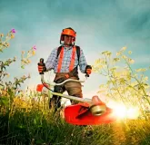 Мотокоса, STIHL FS 55, діаметр скошування 420мм, 5 кг